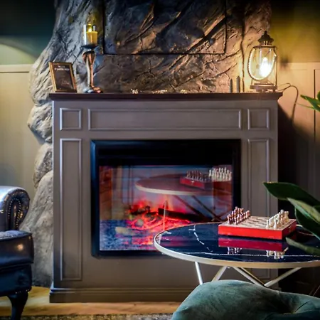 Design With Fireplace 5 People With Parking In * Ουλμ